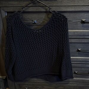Women's Black Knit Sweater